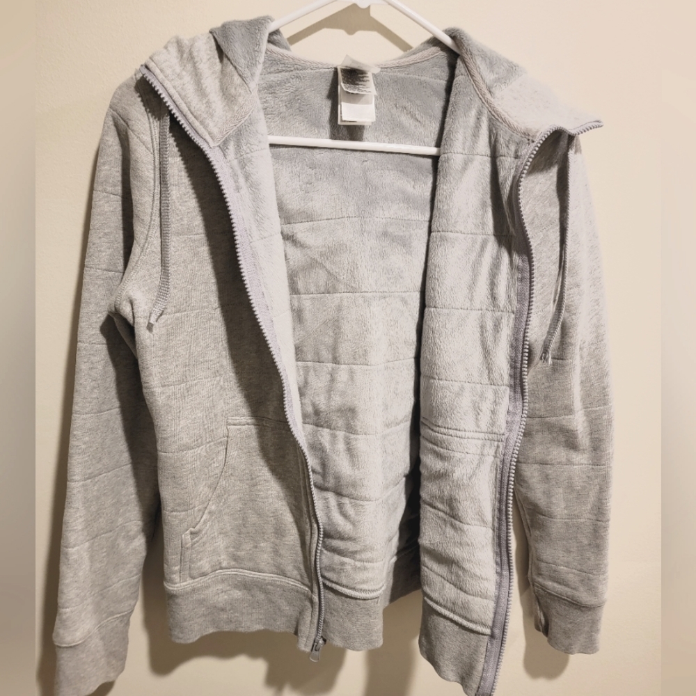 The North Face zip up hoodie size small.